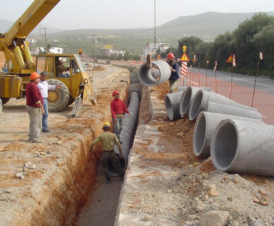 1. Construction of the Heraklion By—Pass Road (KTEO—Gouves)